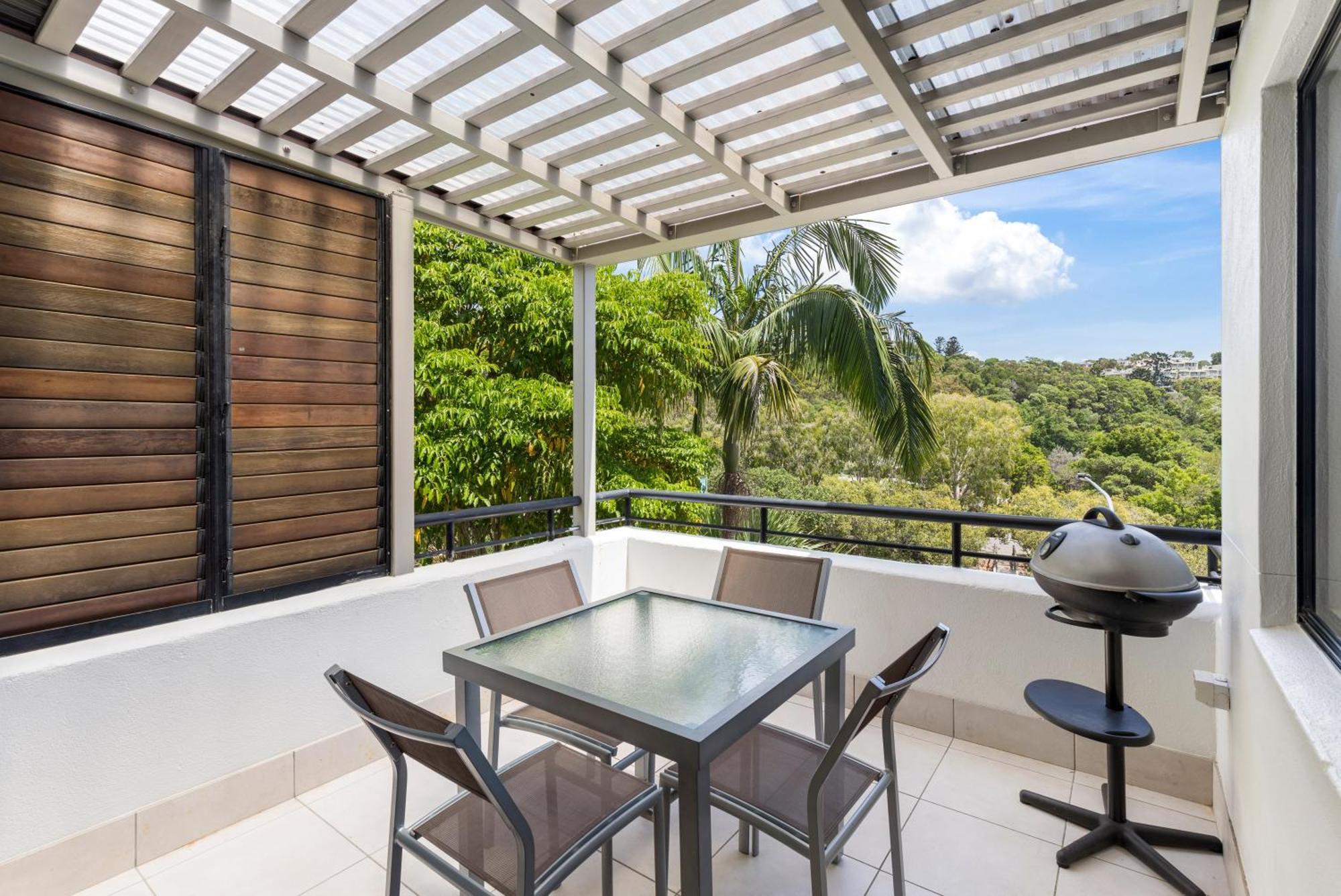 Superior Two-Bedroom Apartment Balcony