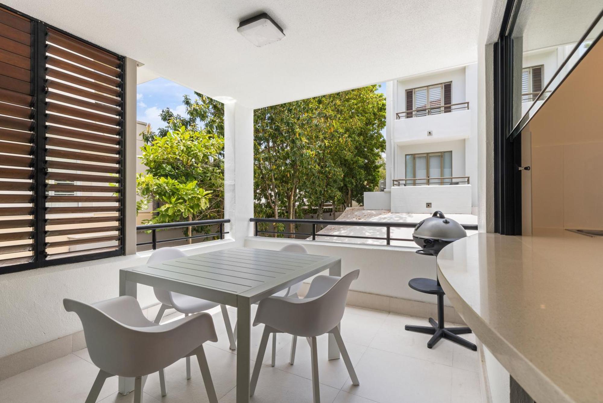 Two-Bedroom Apartment Balcony