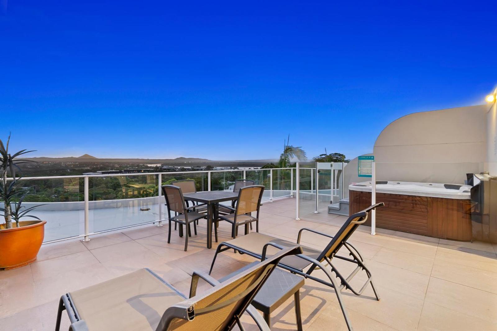 Three-Bedroom Premium Apartment Balcony