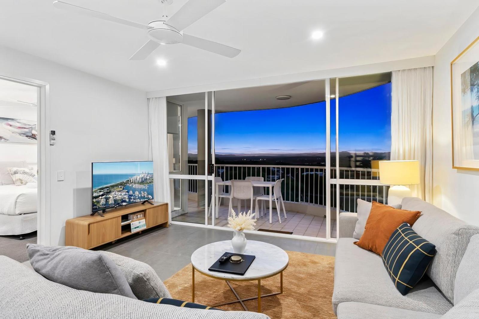 Three-Bedroom Premium Apartment Balcony